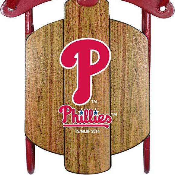 Philadelphia Phillies Sled Ornament NIB - Picture 1 of 2